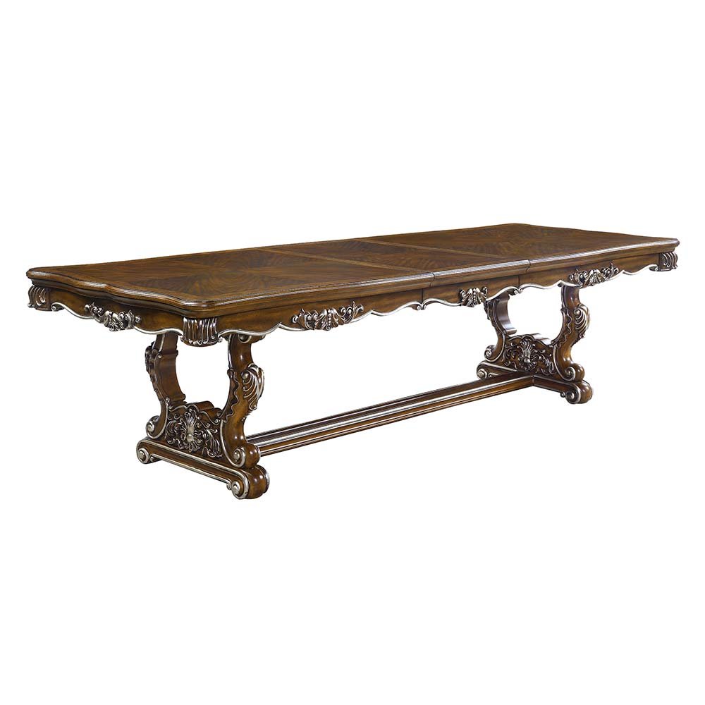 Latisha Dining Table, Antique Oak
