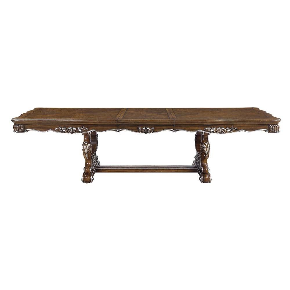 Latisha Dining Table, Antique Oak