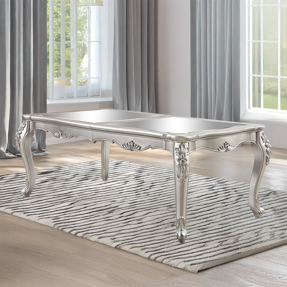 Bently Dining Table, Champagne
