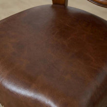 Upholstered Wood Dining Side Chair with Transitional Style, Cherry, Set of 2