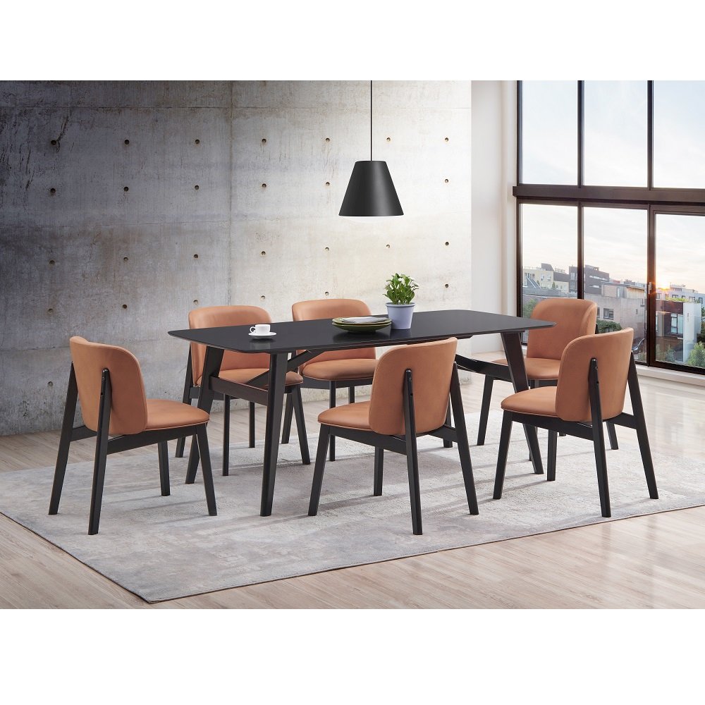 Eliora Dining Table, Black