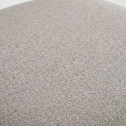 Boucle Upholstered Dining Chairs with Metal Legs, Gray Boucle & Natural, Set of 2