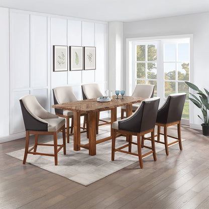 Gilsea Counter Height Table, Brown