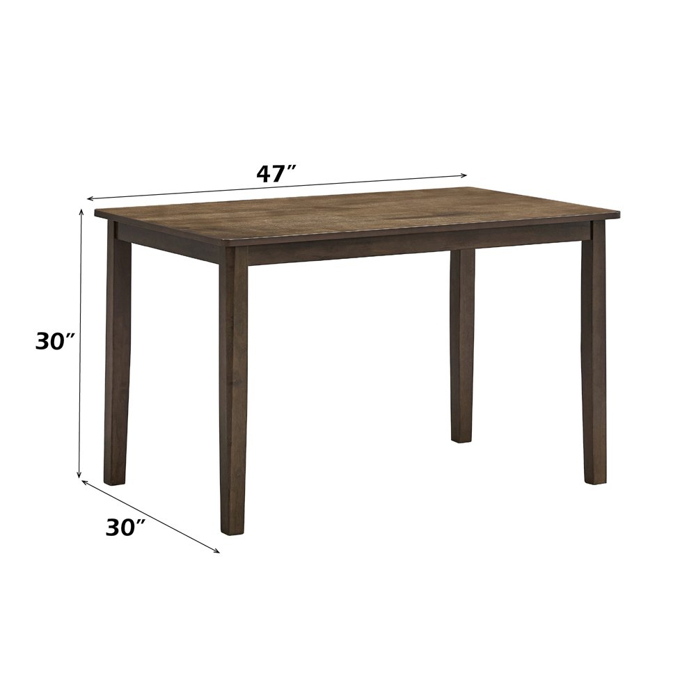Damica Dining Table, Walnut