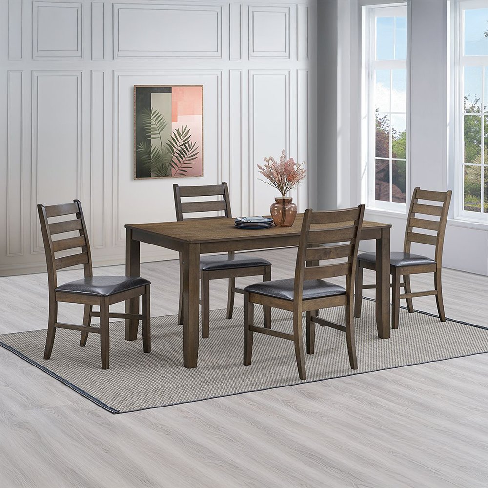 Damica Dining Table, Walnut