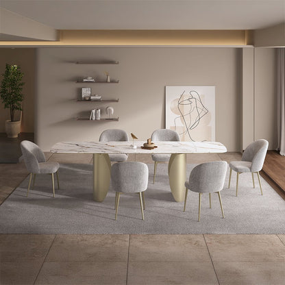 Cora Side Chair (Set-2), Gray Fabric