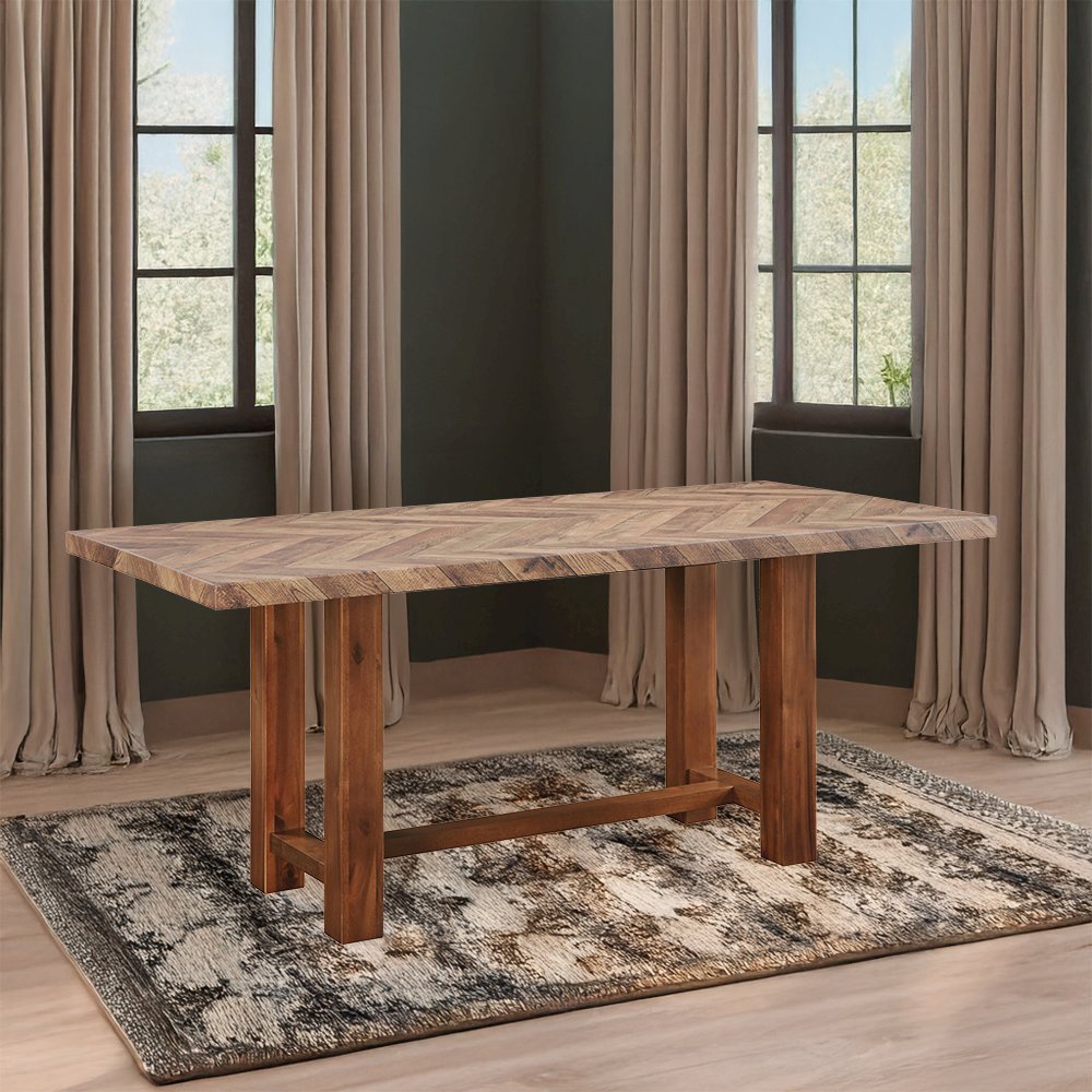 Gilsea Dining Table, Brown
