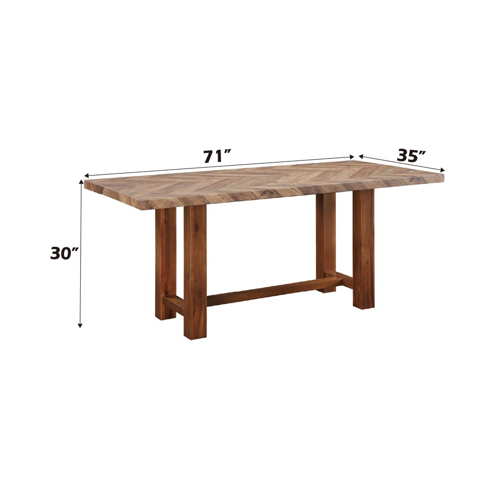 Gilsea Dining Table, Brown