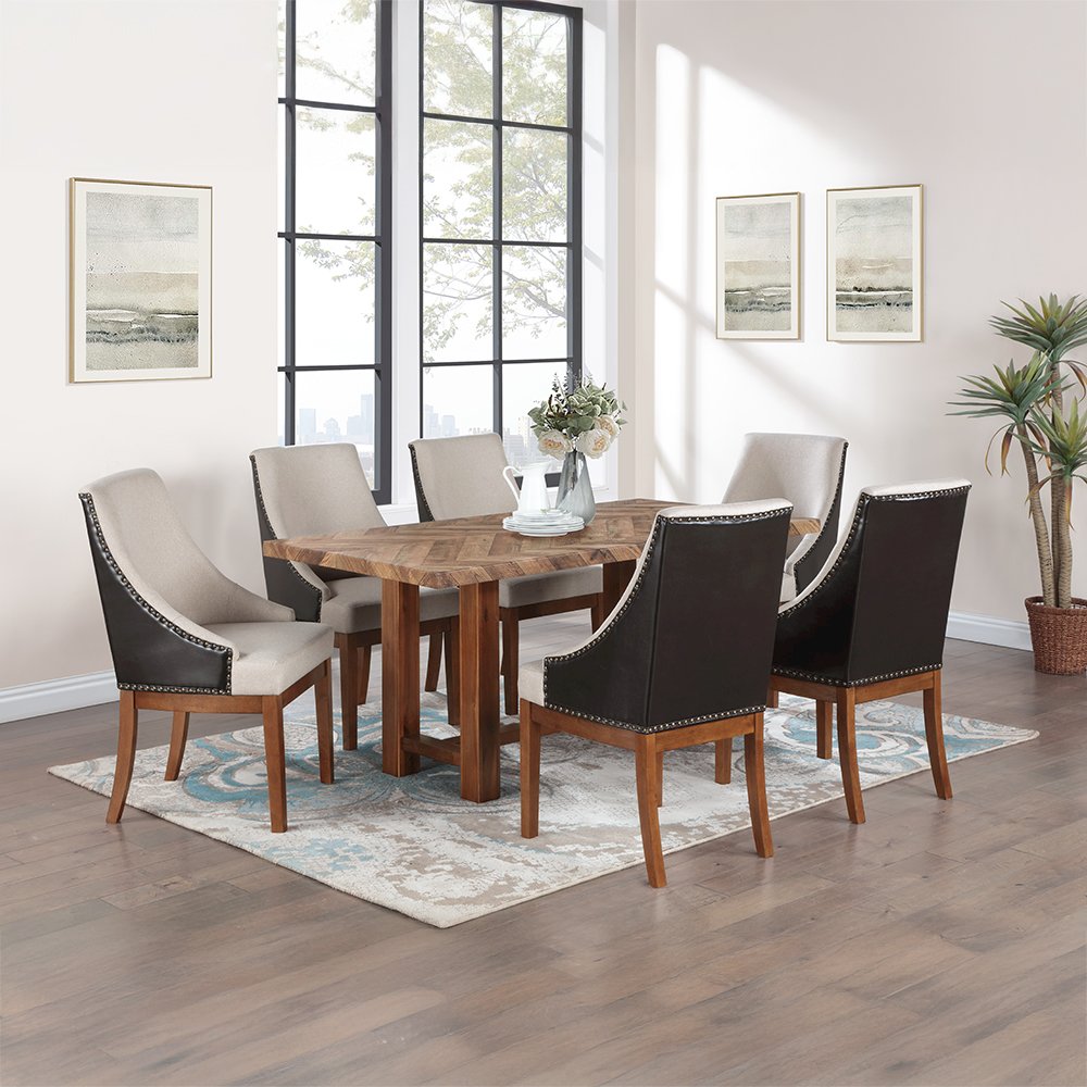 Gilsea Dining Table, Brown