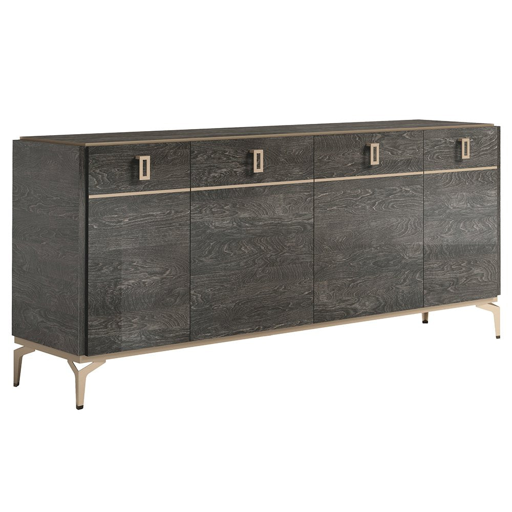 Venezia Server, Gray Oak High Gloss