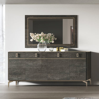 Venezia Server, Gray Oak High Gloss