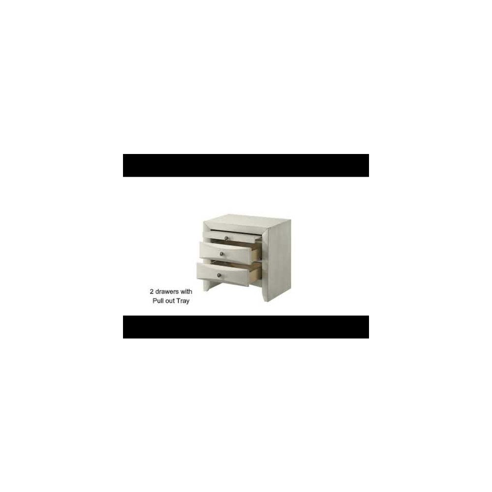 Ramondi Dresser, Antique White