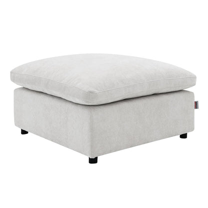Naveen Modular - Ottoman, Ivory Linen