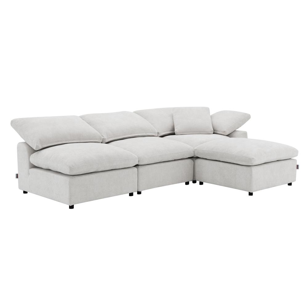 Naveen Modular - Ottoman, Ivory Linen