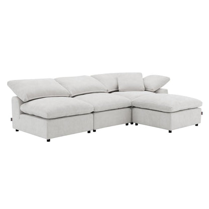 Naveen Modular - Ottoman, Ivory Linen