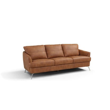 Safi Sofa, Camel Top Grain Leather