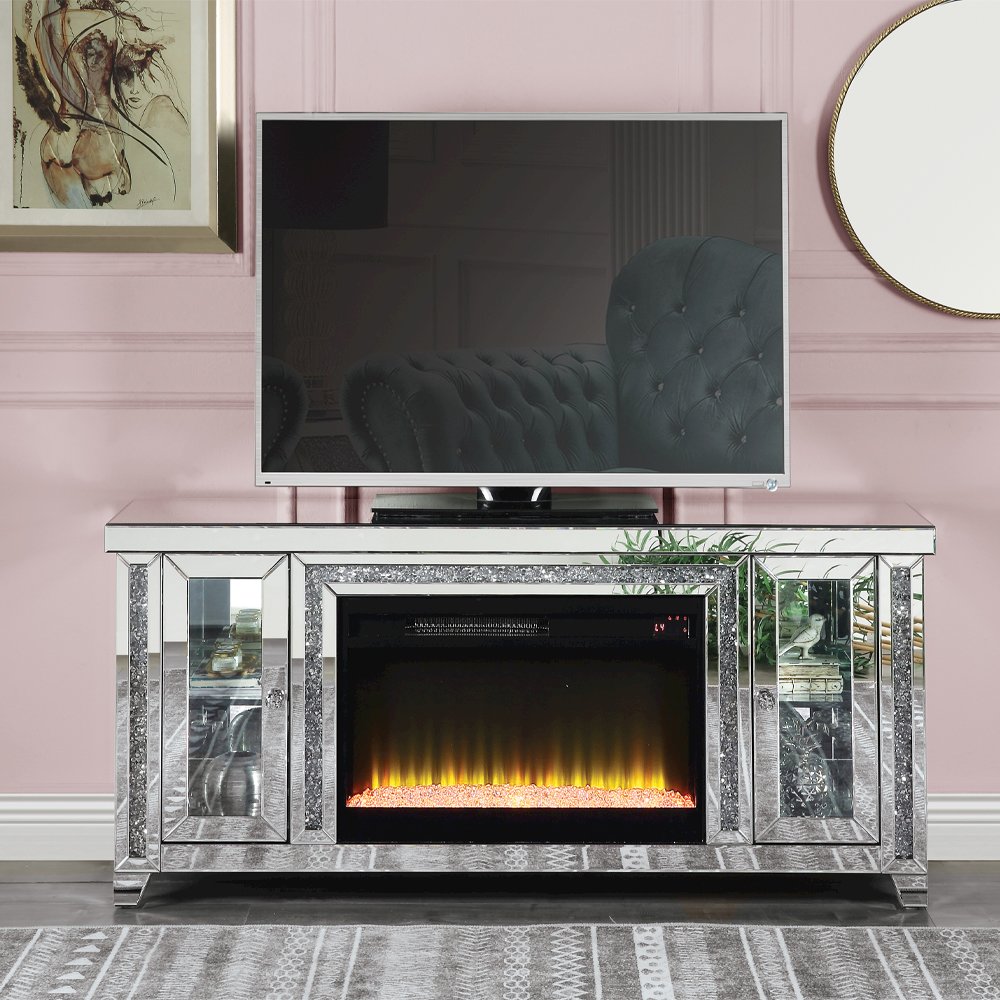 Noralie End Side Table 59"W