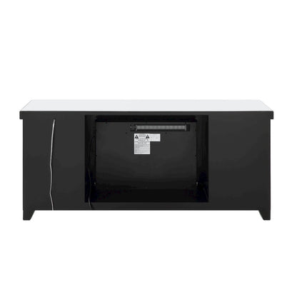 Noralie End Side Table 59"W
