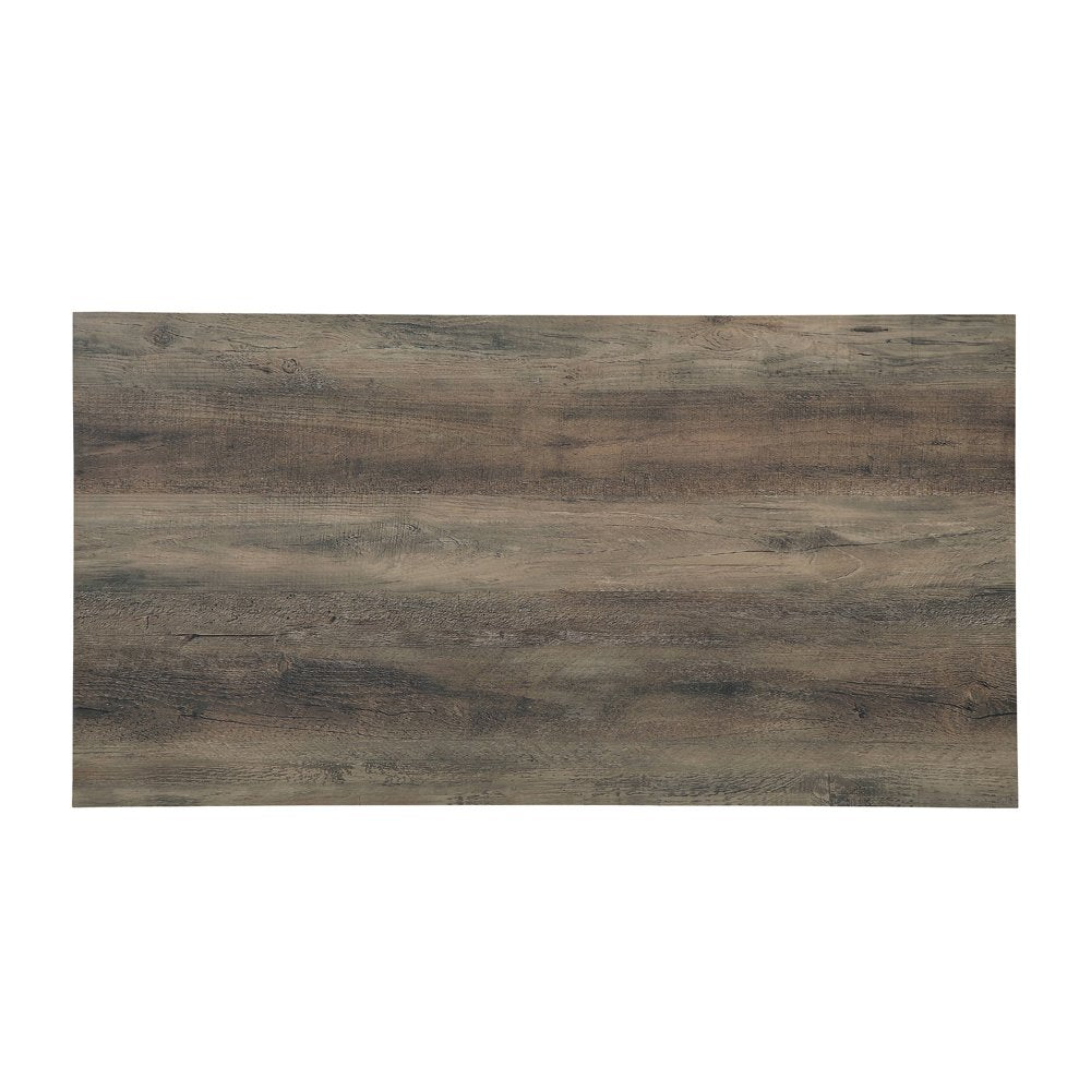Homare Coffee Table, Rustic Oak & Black
