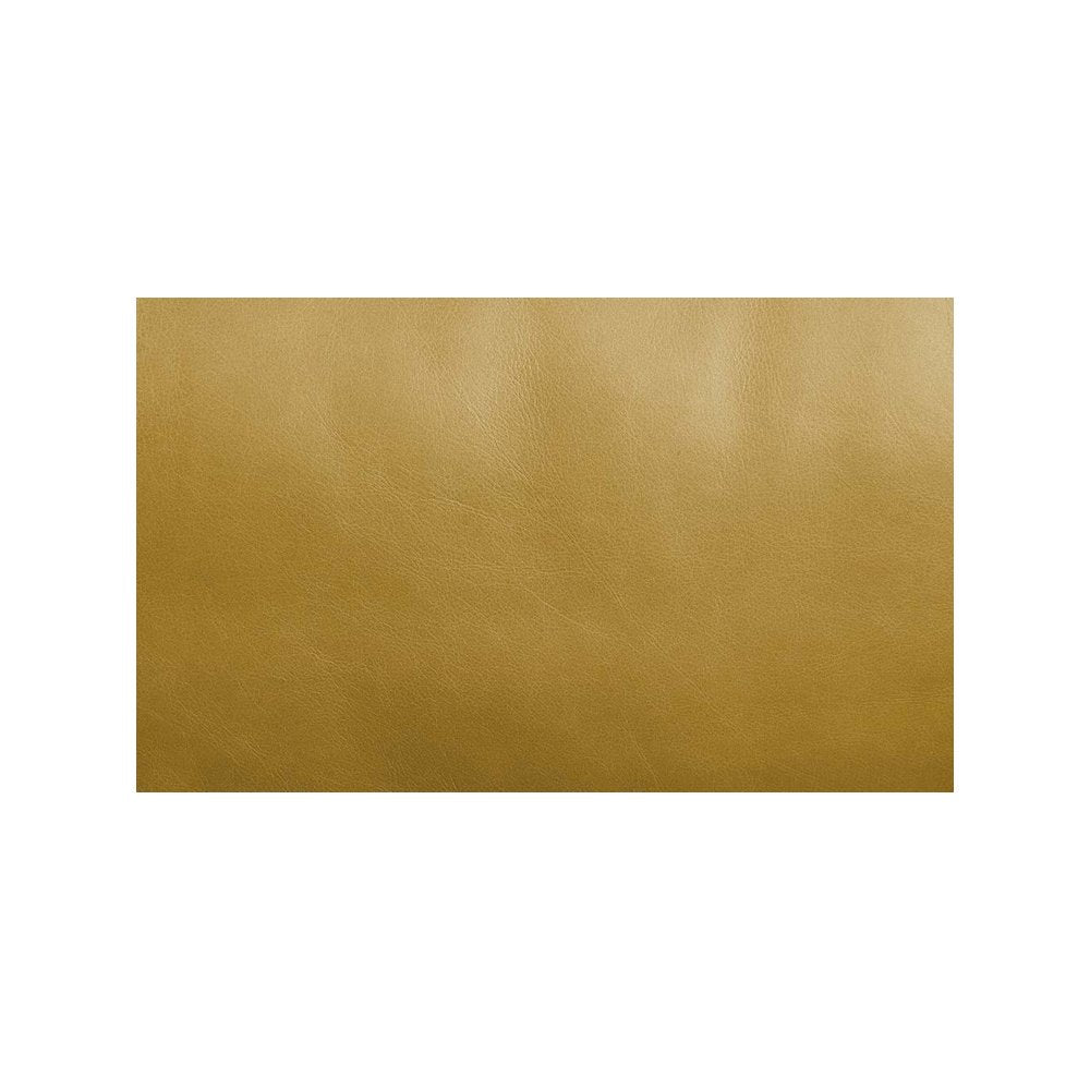 Radia Sofa w/Pillow, Turmeric Top Grain Leather