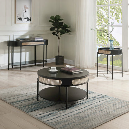 Colson End Table, Black