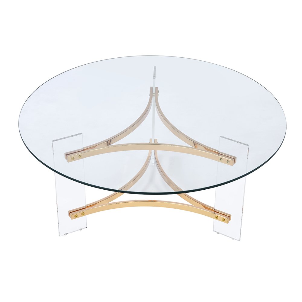 Sosi Coffee Table, Gold
