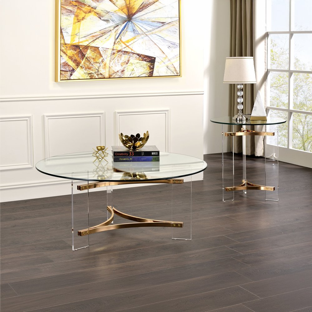 Sosi Coffee Table, Gold