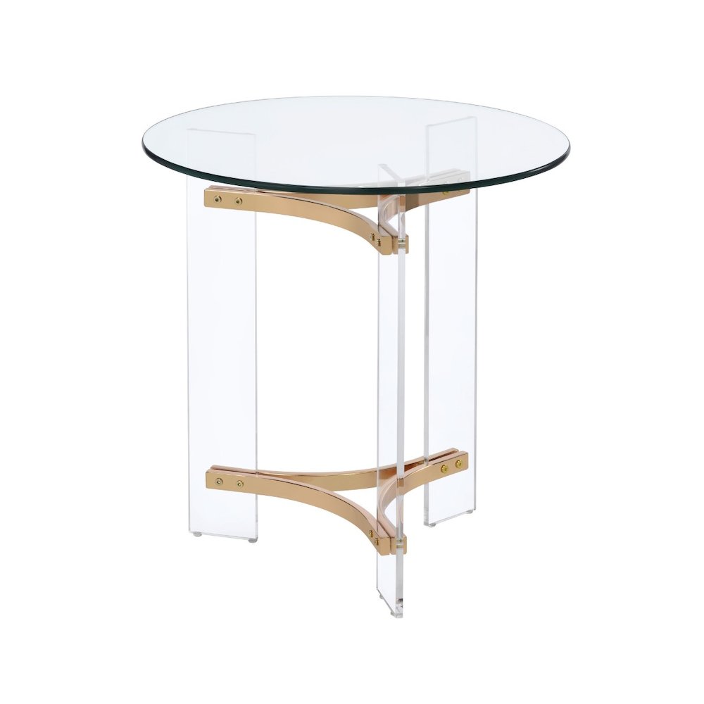 Sosi End Table, Gold