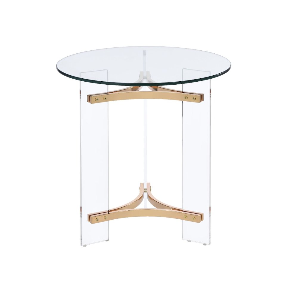 Sosi End Table, Gold