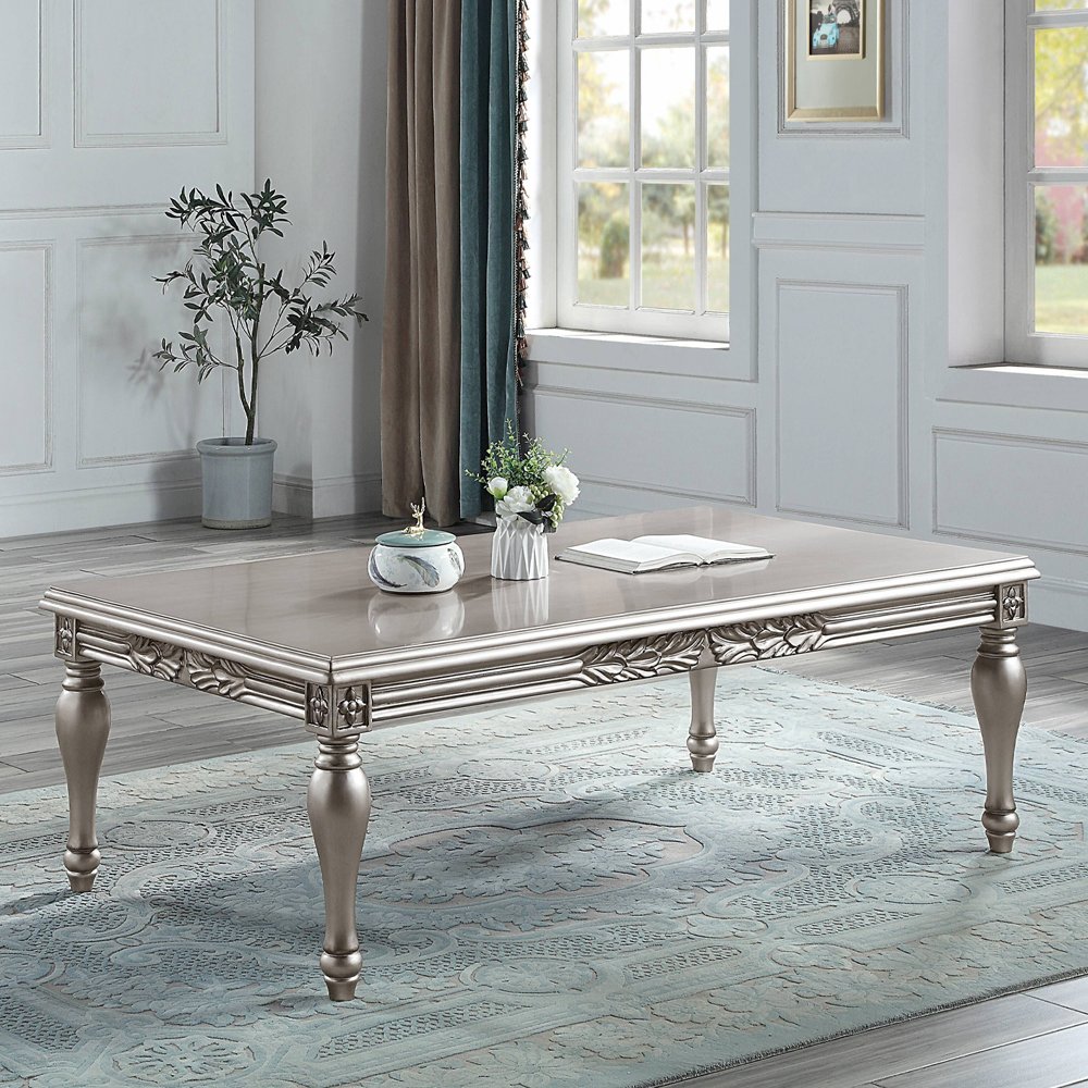 Pelumi Coffee Table, Platinum