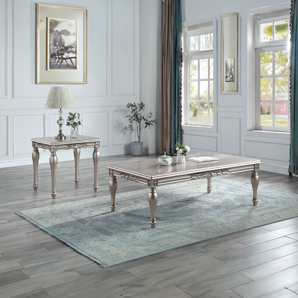 Pelumi Coffee Table, Platinum
