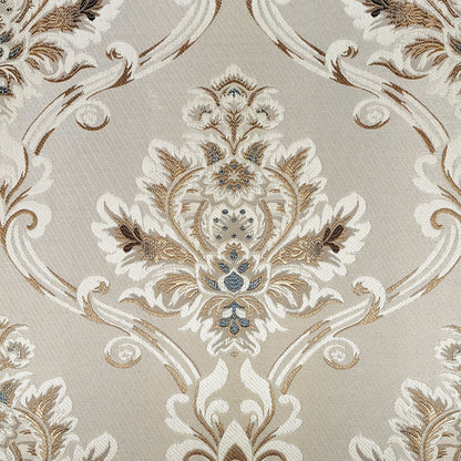 Danae Chair w/2 Pillows, Fabric, Champagne & Gold