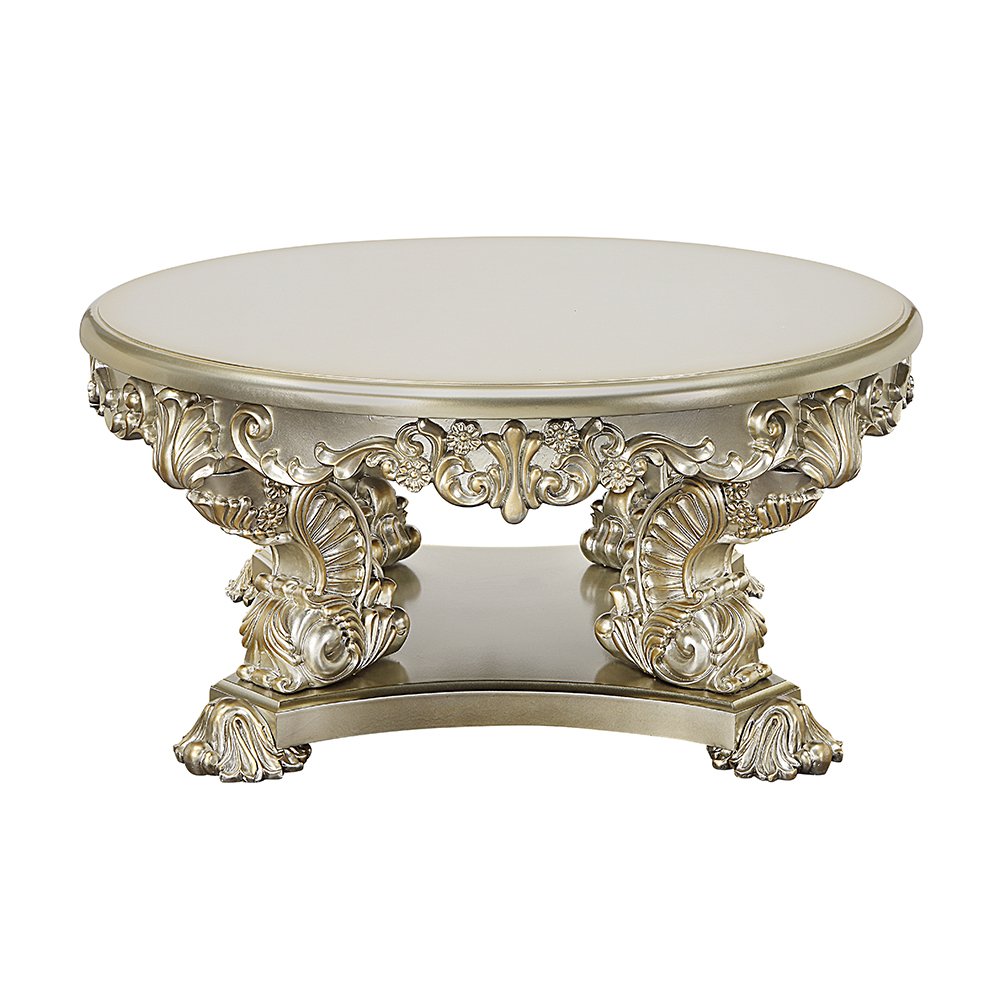 Sorina Coffee Table, Antique Gold