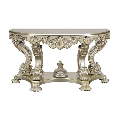Sorina Sofa Table, Antique Gold