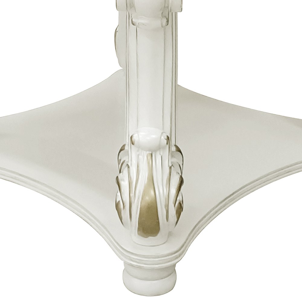 Vendome End Table, Antique Pearl
