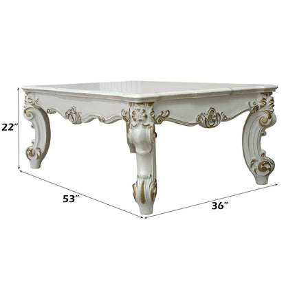 Vendome II Coffee Table, Antique Pearl