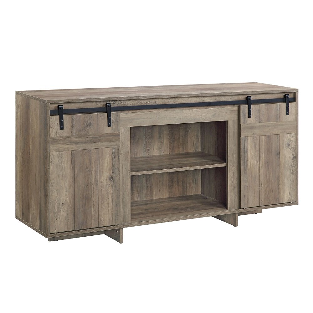 Bellarosa TV Stand (Same As 91608), Gray Washed