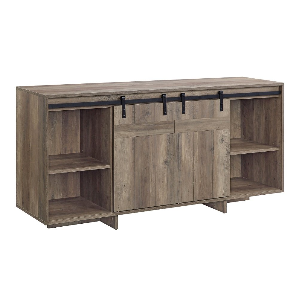 Bellarosa TV Stand (Same As 91608), Gray Washed