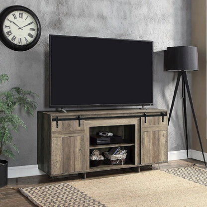 Bellarosa TV Stand (Same As 91608), Gray Washed