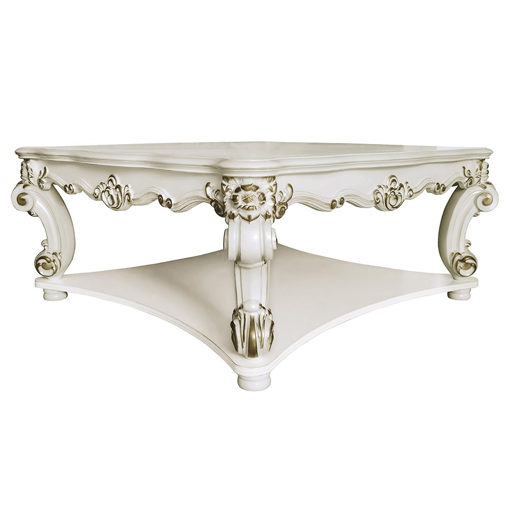 Vendome Coffee Table (Square), Antique Pearl