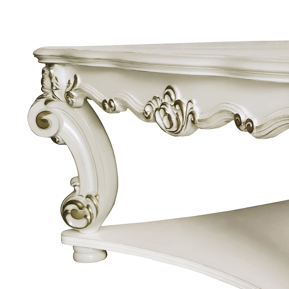Vendome Coffee Table (Square), Antique Pearl