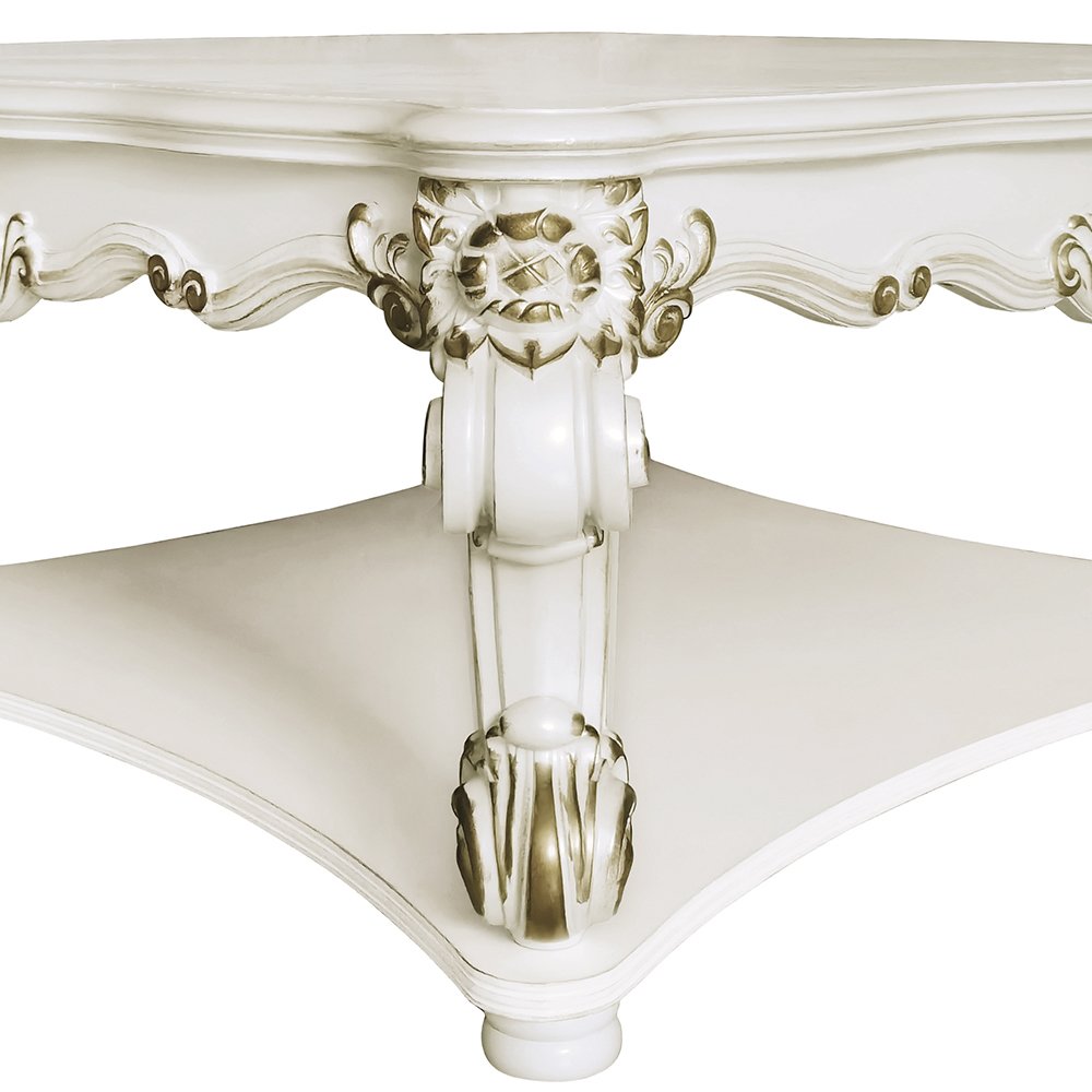 Vendome Coffee Table (Square), Antique Pearl
