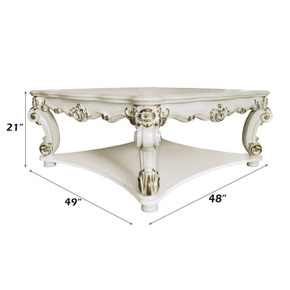 Vendome Coffee Table (Square), Antique Pearl