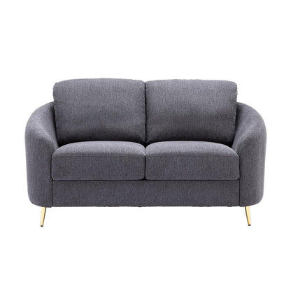 Yuina Loveseat, Gray Linen