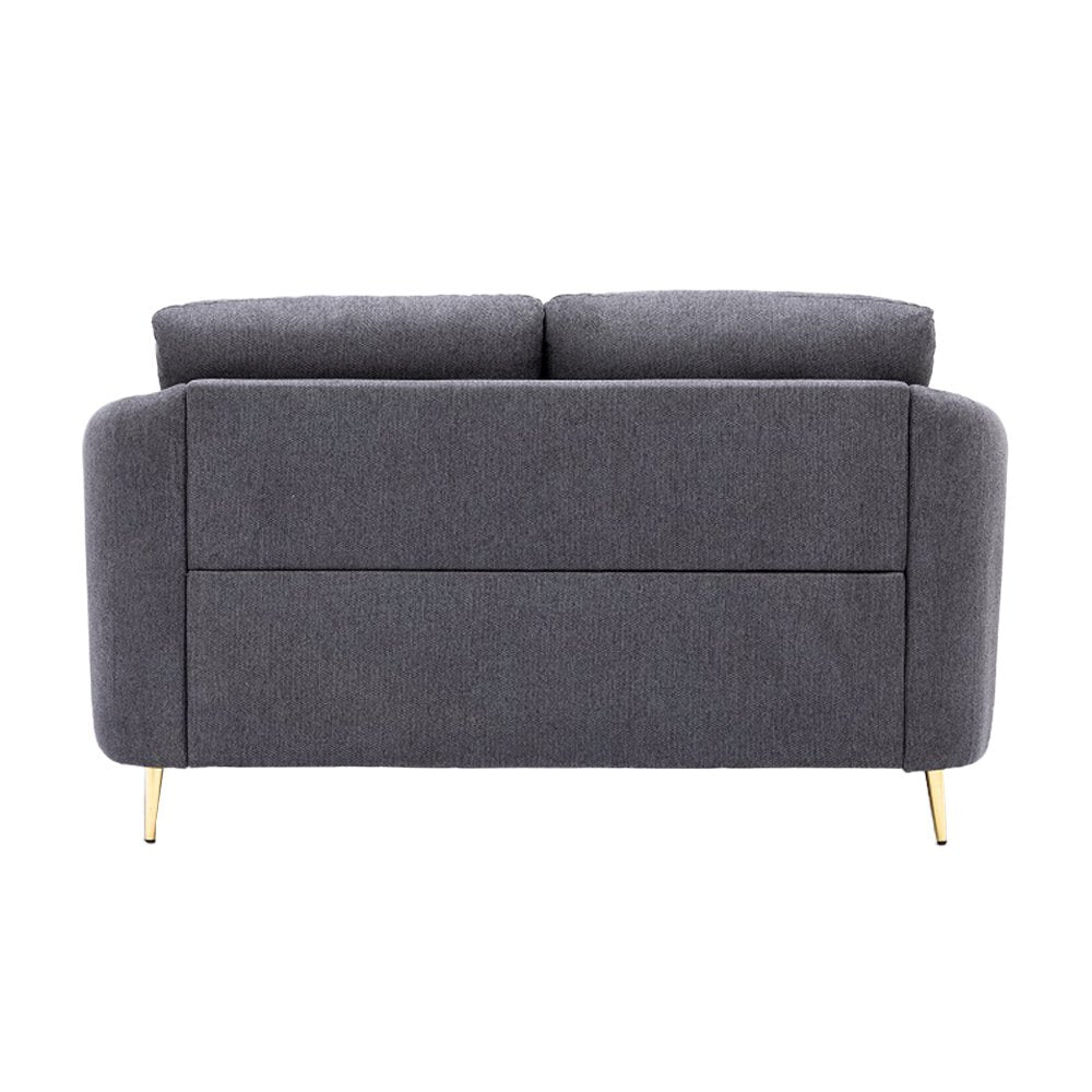 Yuina Loveseat, Gray Linen