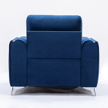 Wenona Chair, Blue Velvet