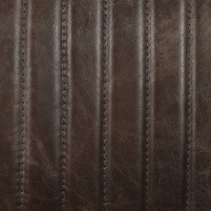 Brancaster Loveseat, Antique Slate Top Grain Leather