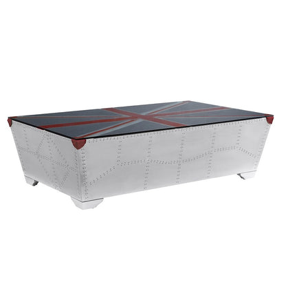 Brancaster Coffee Table, Aluminum