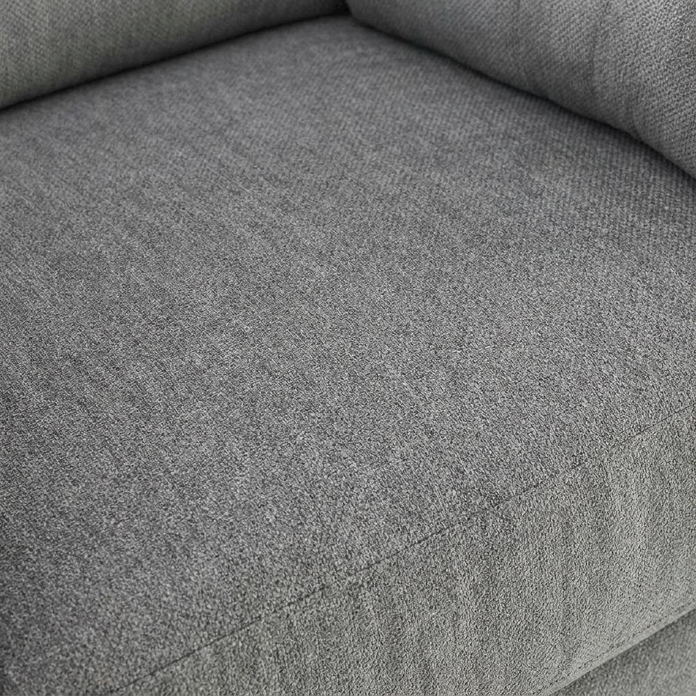 Chenille Glider Recliner with Swivel, Rocker Chair, Charcoal Chenille