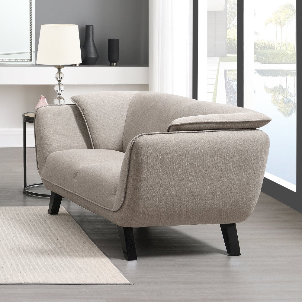 Nayeli Sofa, Brown Linen